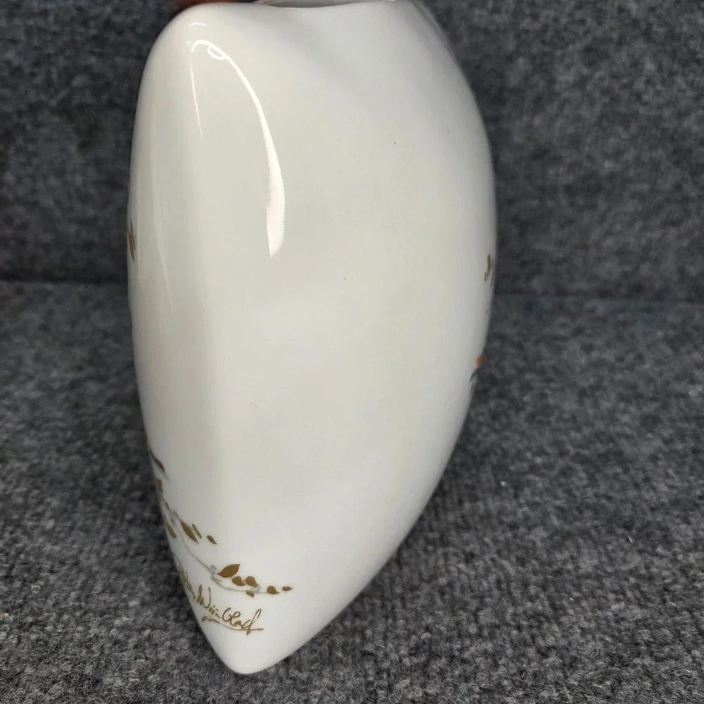 Rare Vintage Bjorn Wiinblad Rosenthal Porcelain Pillow Vase - Germany Love Story
